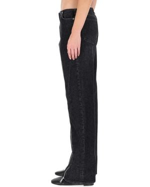 Jean Paul Gaultier Double Zipper Trousers Cotton Jean - Black