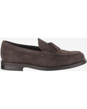 Tod's Loafers Suede - Brown