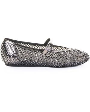Le Silla Flat Shoes - White