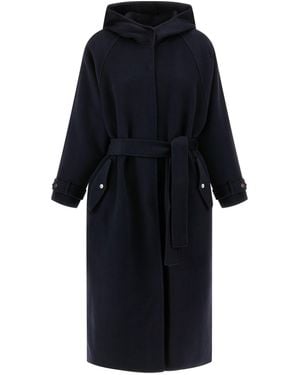 Pinko Cartoccio Coat - Blue