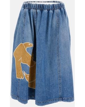 Marni Midi Skirt - Blue