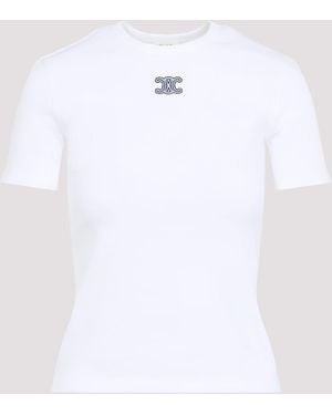 Celine Triomphe T-Shirt - White