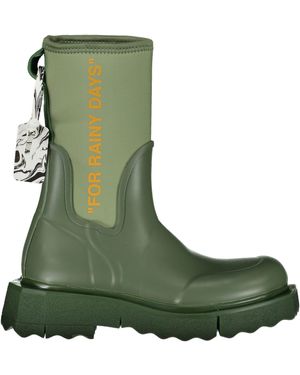 Off-White c/o Virgil Abloh Ankle Boots - Green