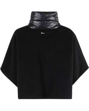 Herno Quilted Panelled Jacket - Black