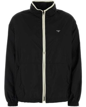 Prada Re-Nylon Windbreaker - Black