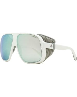 Moncler Diffractor Apres Ski Sunglasses Ml0206 24C 66Mm Plastic (Injected) - Black