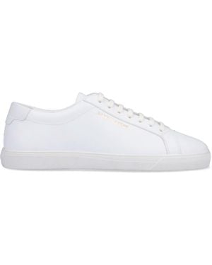 Saint Laurent Andy Trainers - White