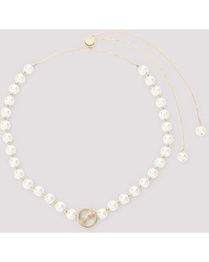Gucci Pearl Necklace - White