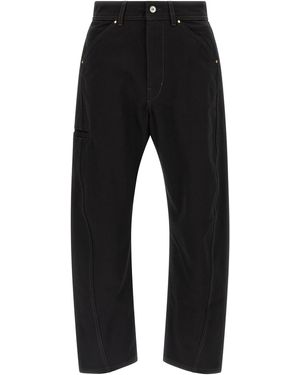 Lemaire 'Twisted Workwear' Jeans - Black