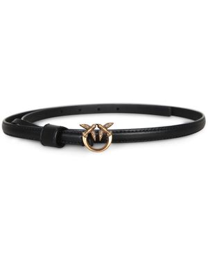 ベルト PINKO Woman Belt Black 100125A1Z6 Z99Q Pinko Women's Belt, Z99q_black-antique gold, XS at Amazon