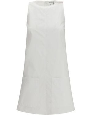 Courreges Cotton Casual Dress - White