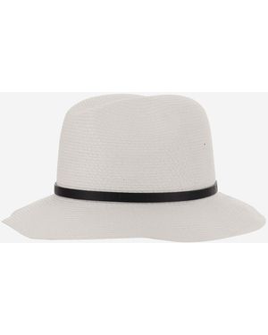 Filippo Catarzi 1910 Paper Blend Hat - White