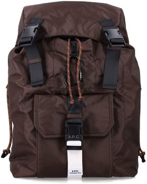 A.P.C. Trek Technical Backpack - Gray