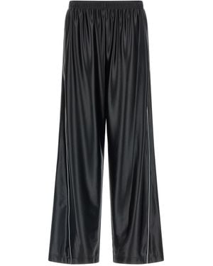 T By Alexander Wang Side Band Joggers Polyester Pant - Black