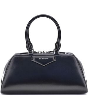 Givenchy Antigona East-West Small Handbag - Blue