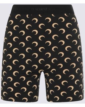 Marine Serre Shorts - Black