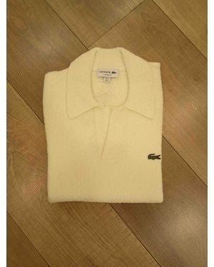 Lacoste Pullover Sweater - Natural