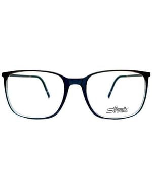 Silhouette Optical Frames Spx+ Eyewear Optical-Frames - Black