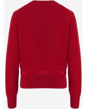 Ferragamo Cardigan Cashmere - Red