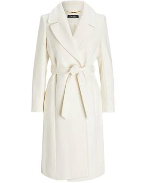 Ralph Lauren Belted Coat - White