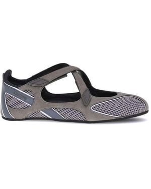 The Attico Polyethylene Ballet Flats - Blue