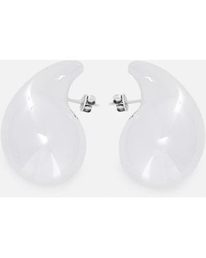 Bottega Veneta Large Drop Earrings - White