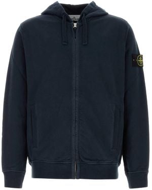 Stone Island Cotton Sweatshirt - Blue
