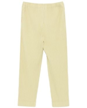 Homme Plissé Issey Miyake Homme Plisse Issey Miyake Trousers - Natural