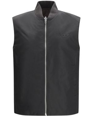 DIESEL W-Type-D1 Gilet - Black