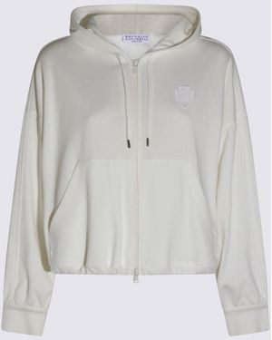 Brunello Cucinelli Cotton Sweatshirt - Grey