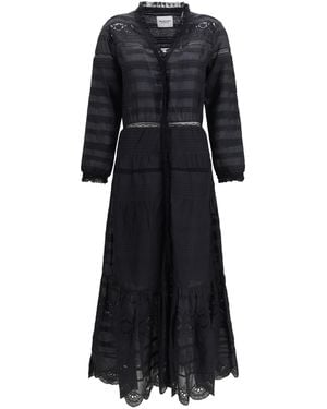 Isabel Marant Daniva Shirt Dress Cotton - Black