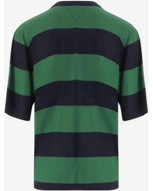 Bottega Veneta T-Shirt Cashmere T-Shirts - Green