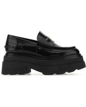 Alexander Wang Leather Carter Loafers - Black