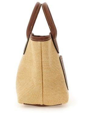 Longchamp Basket Bag Shoulder - Natural