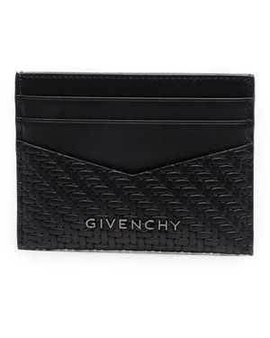 Givenchy Logo-Plaque Detail Card Holder - Black