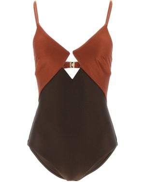 Zimmermann Polyamide One-Piece Swimsuit Clothing - Brown