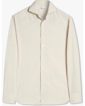 Doppiaa Aalassio French Collar Shirt - White