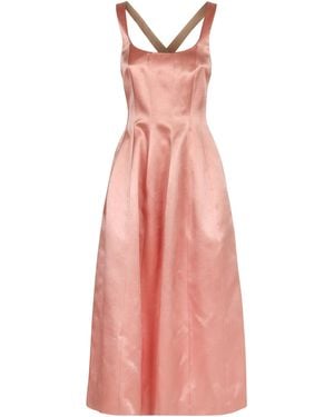 Philosophy Di Lorenzo Serafini Cross Back Dress - Pink