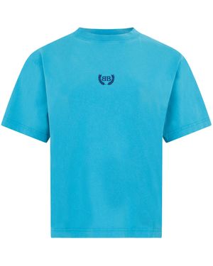 Balenciaga T-Shirt Cotton T-Shirts & Jerseys - Blue