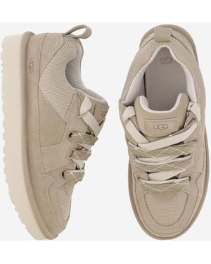 UGG Sneakers Lo Lowmel Leather Sneakers - Natural