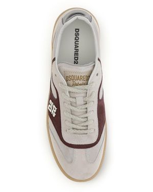 DSquared² Leather Sneakers- Trainers - White