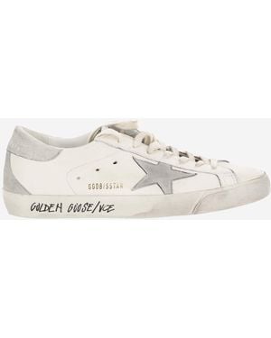 Golden Goose Super Star Trainers - White