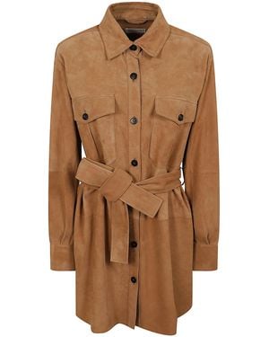Antonelli Camilla Shirt Camicia - Brown
