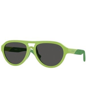 Burberry Sunglasses Aviator Full Rim, Frame And Lens Jb4005U412980 - Green