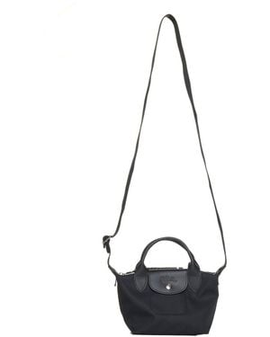 Longchamp Top Handle Bag Le Pliage Energy Polyamide Handbags - White