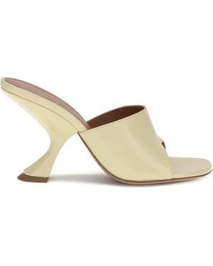 AMINA MUADDI Taylor Sandals - Metallic