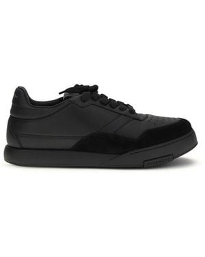 Givenchy Calf Leather Bos Taurus Low Top Sneakers - Black