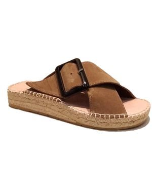 Macarena Tango Suede Shoe - Brown