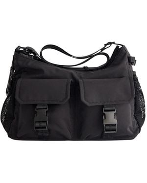 A.P.C. Shoulder Bag Trek Nylon - Black