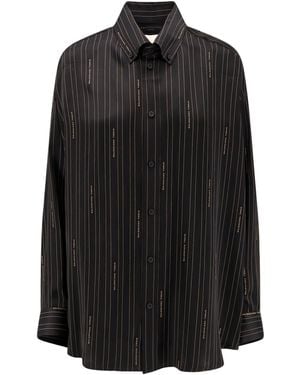 Balenciaga Viscose Shirt - Black